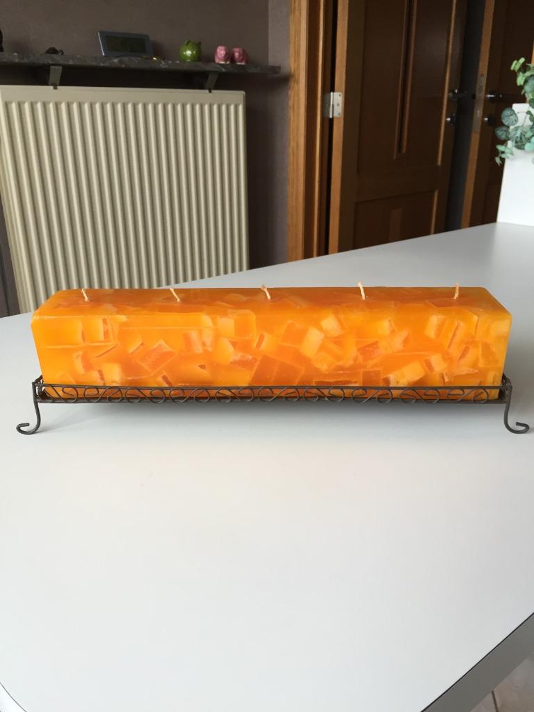 Sierkaars met staander, Huis en Inrichting, Overige kleuren, Ophalen of Verzenden, Zo goed als nieuw, Metaal