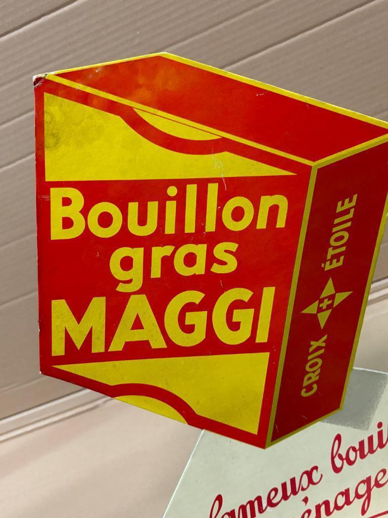 publicité carton MAGGI 1950  PLV, Ophalen