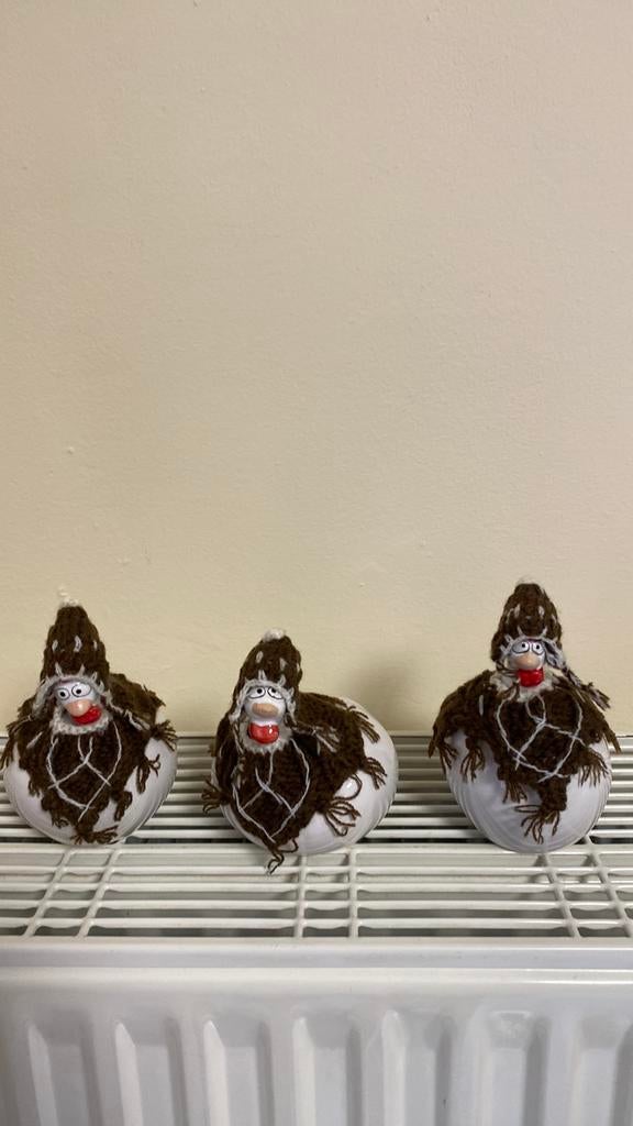 Lot de petites poules j Line, Antiquités & Art