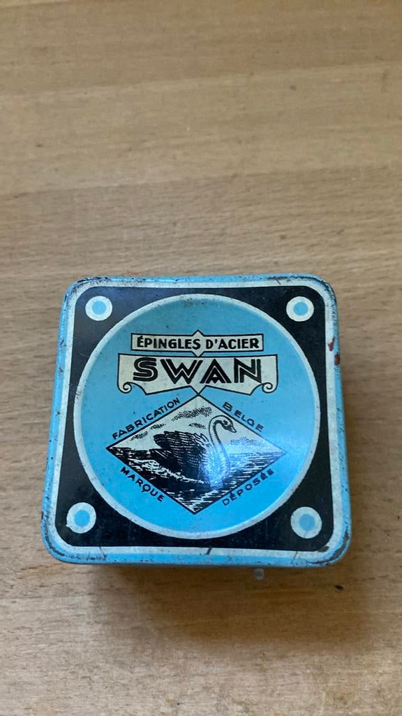Zwaan, Blikken doosje, Ophalen of Verzenden