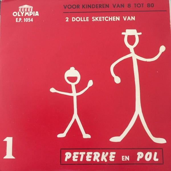 Peterke En Pol - 2 Dolle Sketchen Van ..., Cd's en Dvd's, Vinyl Singles, 7 inch, Single, Ophalen of Verzenden, Zo goed als nieuw