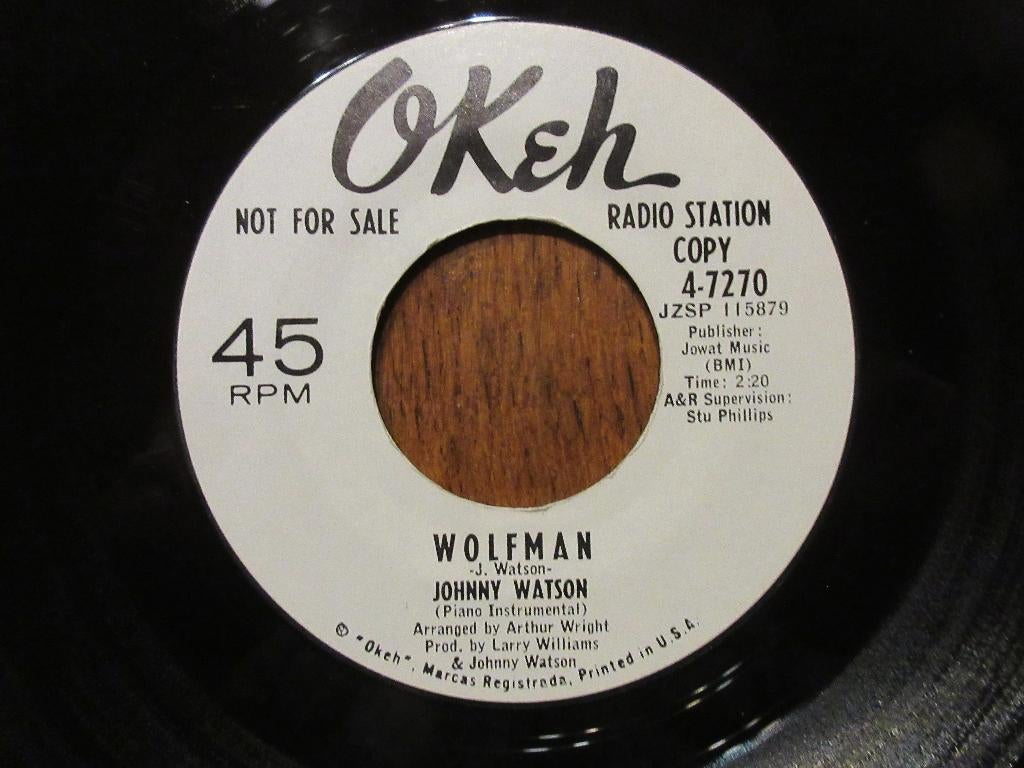 johnny watson - wolfman / hold on i'm comin, Single, Utilisé, 7 pouces, R&B et Soul