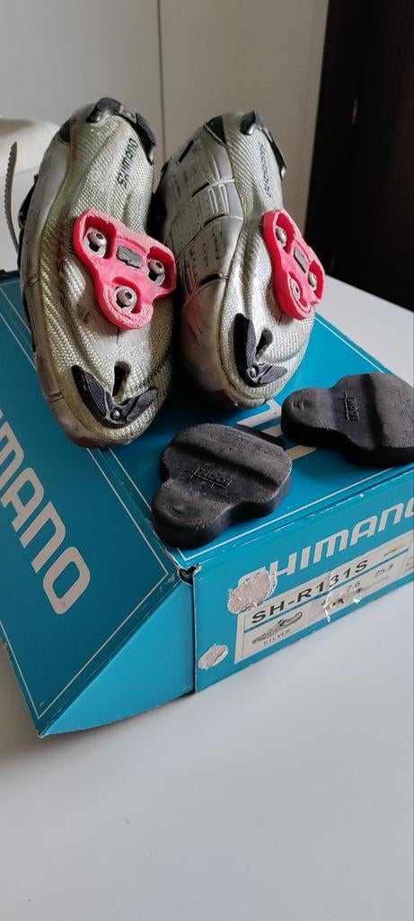 SHIMANO carbon race-schoenen 41, Enlèvement, Carbone
