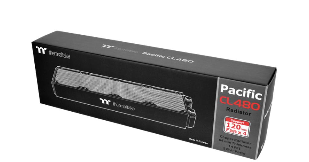 Thermaltake Pacific CL480 radiator Watercooling, Enlèvement ou Envoi, Comme neuf, Refroidisseur ordinateur à eau