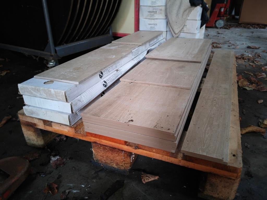 Keramische parket tegel 2 breedtes, Doe-het-zelf en Bouw, Ophalen