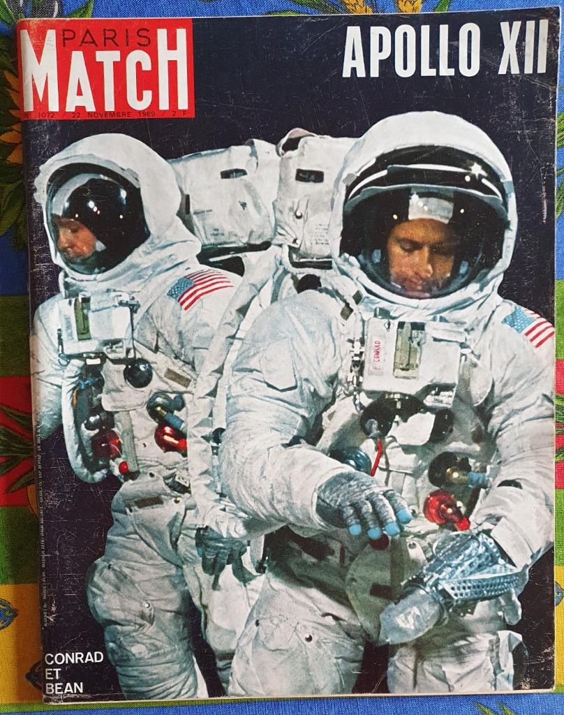 Paris Match Edition originale du 22/11/1969 - Apollo XII, Verzamelen, Tijdschriften, Kranten en Knipsels, Ophalen of Verzenden