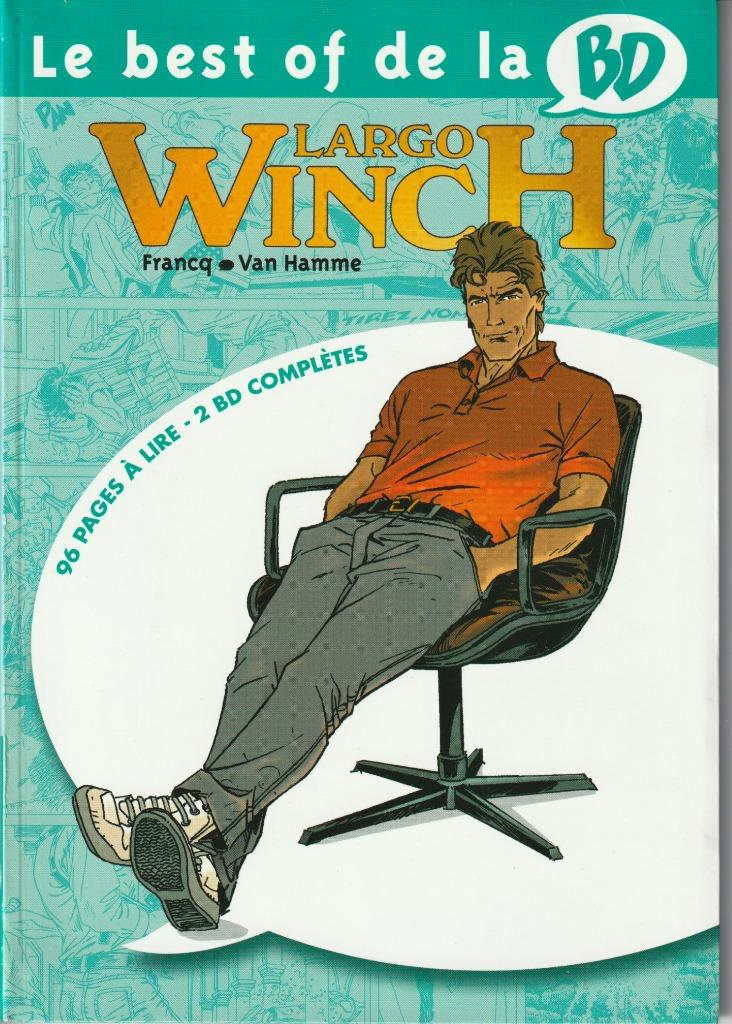 HET BESTE VAN DE BD LARGO WINCH FRANCQ - VAN HAMME, Nieuw, Francq - Van Hamme, Ophalen of Verzenden, Meerdere stripboeken