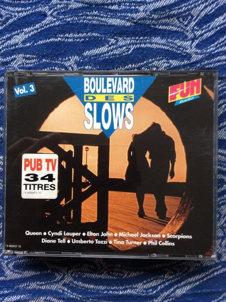BOULEVARD DES SLOWS. (2CD's)., Ophalen of Verzenden, Zo goed als nieuw