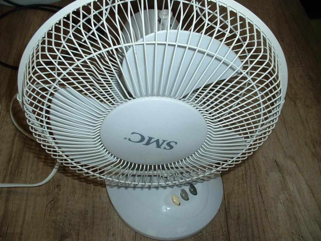 tafelventilator merk smc, Enlèvement ou Envoi, Comme neuf, Ventilateur de table