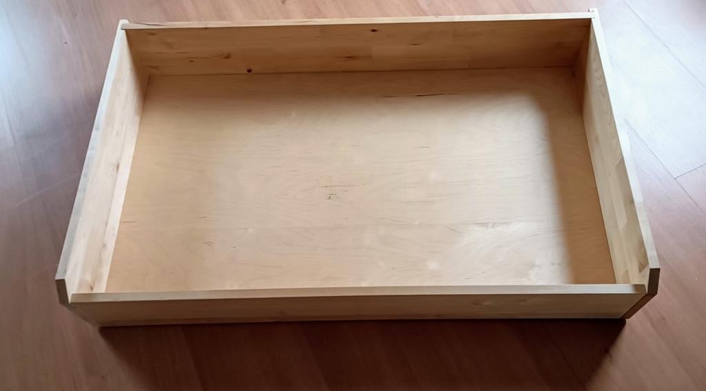 Nieuwe grote IKEA schuif in vol hout grenen, Ophalen