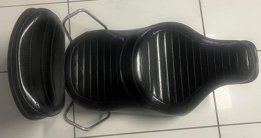 Harley Davidson shovelhead duo zadel, Ophalen of Verzenden, Gebruikt