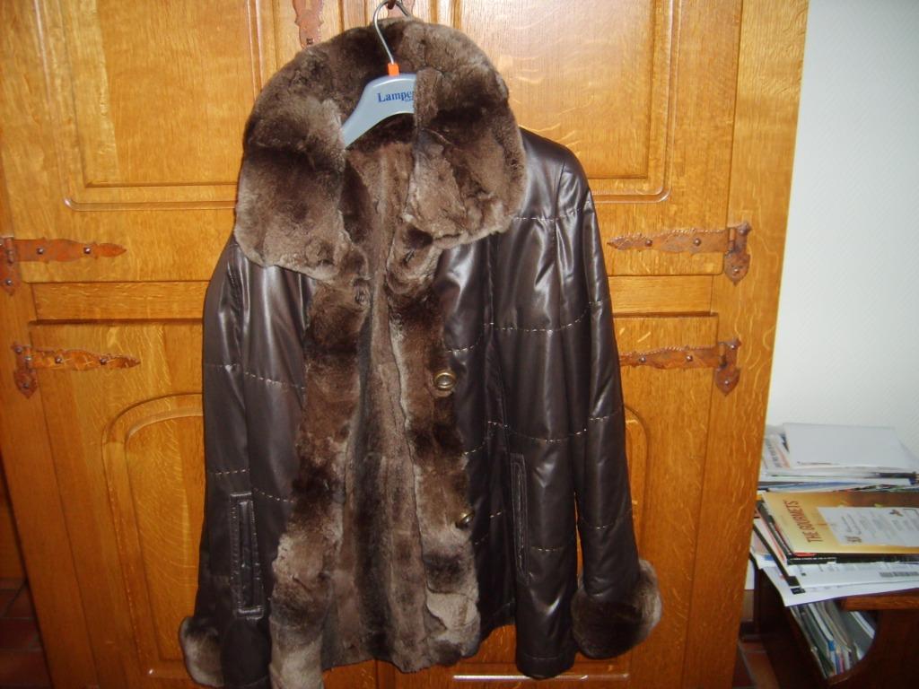 vétements femmes - veste hiver, Taille 42/44 (L), Sans marque, Comme neuf, Brun