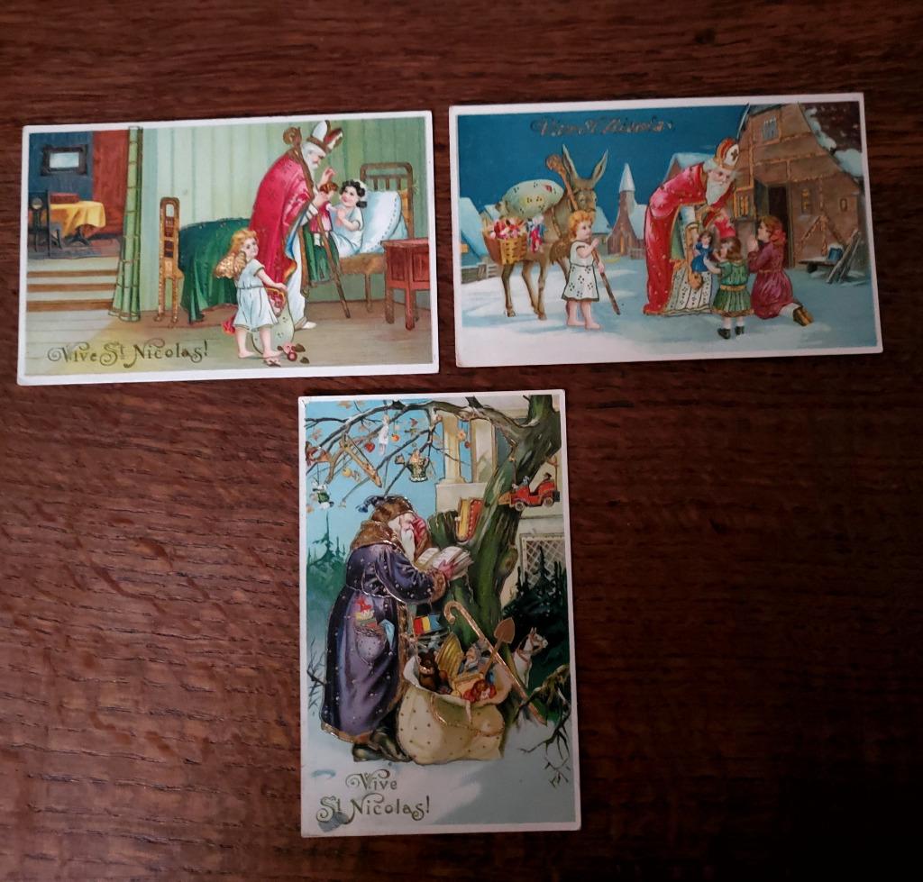 Vive Saint - Nicolas, enfants, jouets, âne., Enlèvement ou Envoi, Enfants