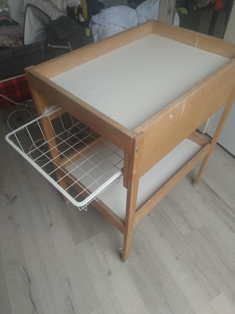 Gratis tafeltje voor verzorgkussen, Ophalen