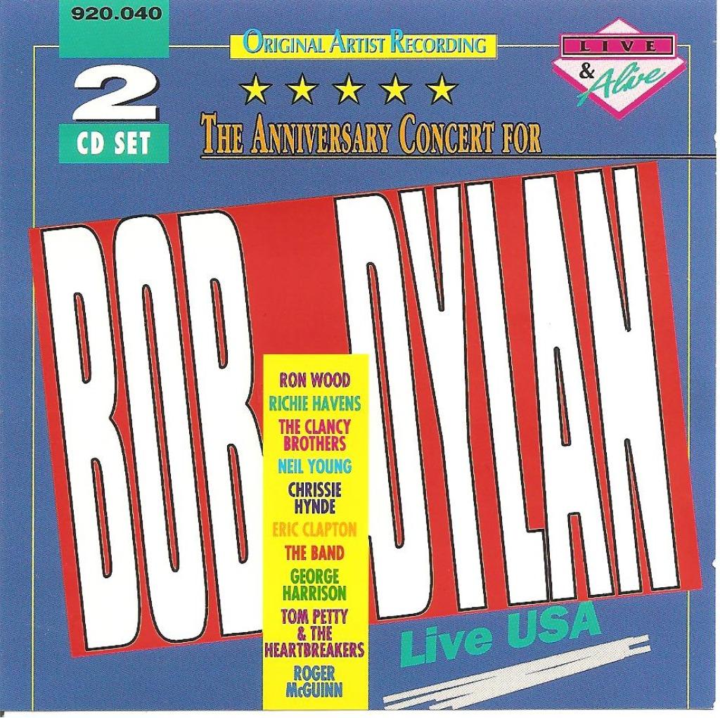 2 CD's BOB DYLAN - Het jubileumconcert voor.. - New York, Cd's en Dvd's, Cd's | Rock, Gebruikt, Poprock, Verzenden