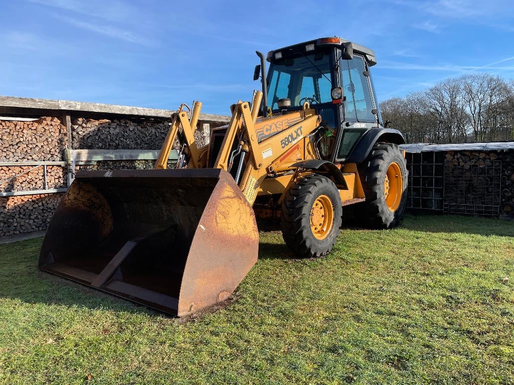 wiellader laadschop case 580 LXT, Ophalen, Gebruikt