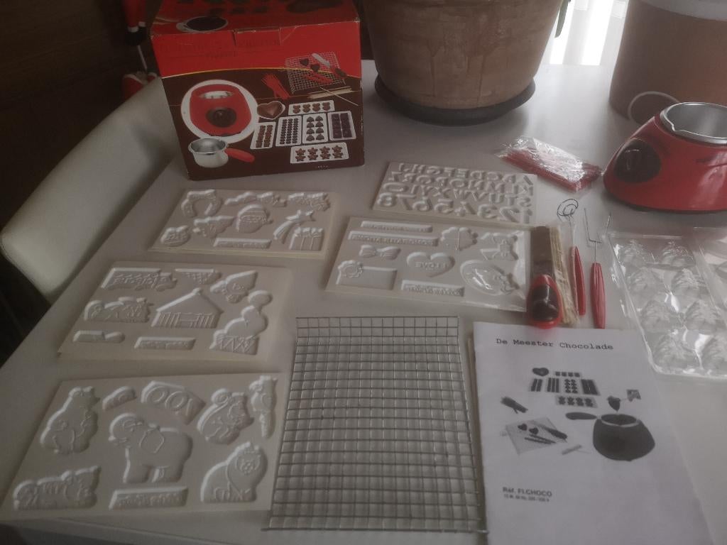 Chocoladeverwarmer - Meester Chocolade, Hobby en Vrije tijd, Taarten en Cupcakes maken, Ophalen of Verzenden