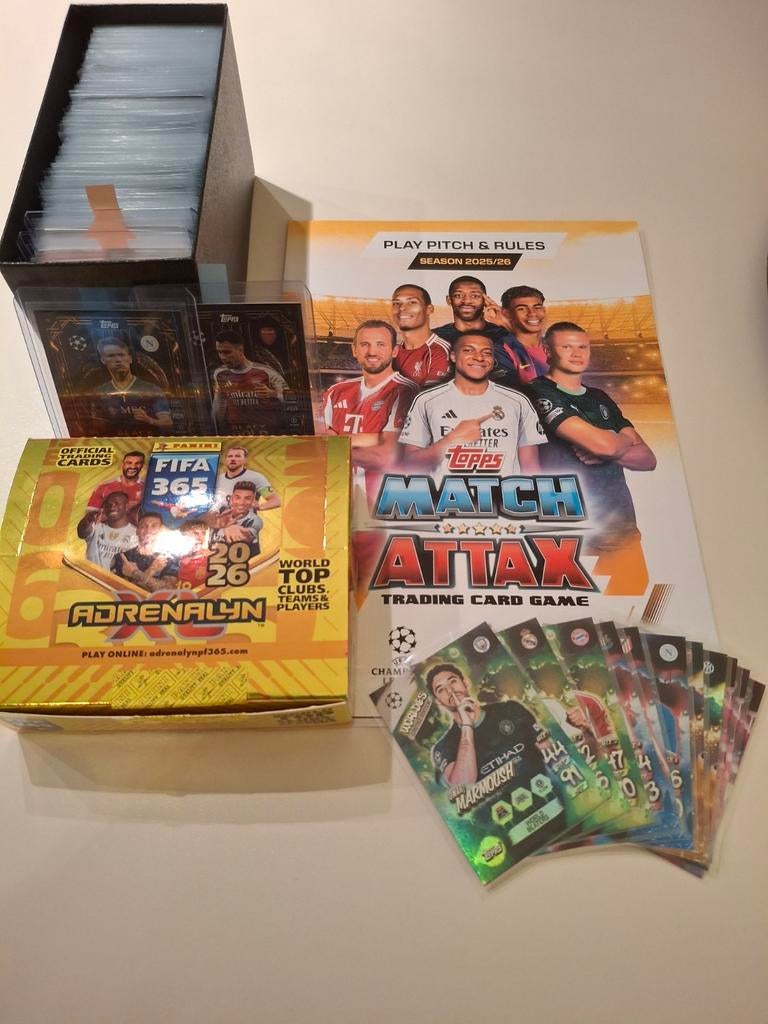 Rechargez vos cartes de football Match Attax&Adrenalyn++, Enlèvement ou Envoi, Comme neuf