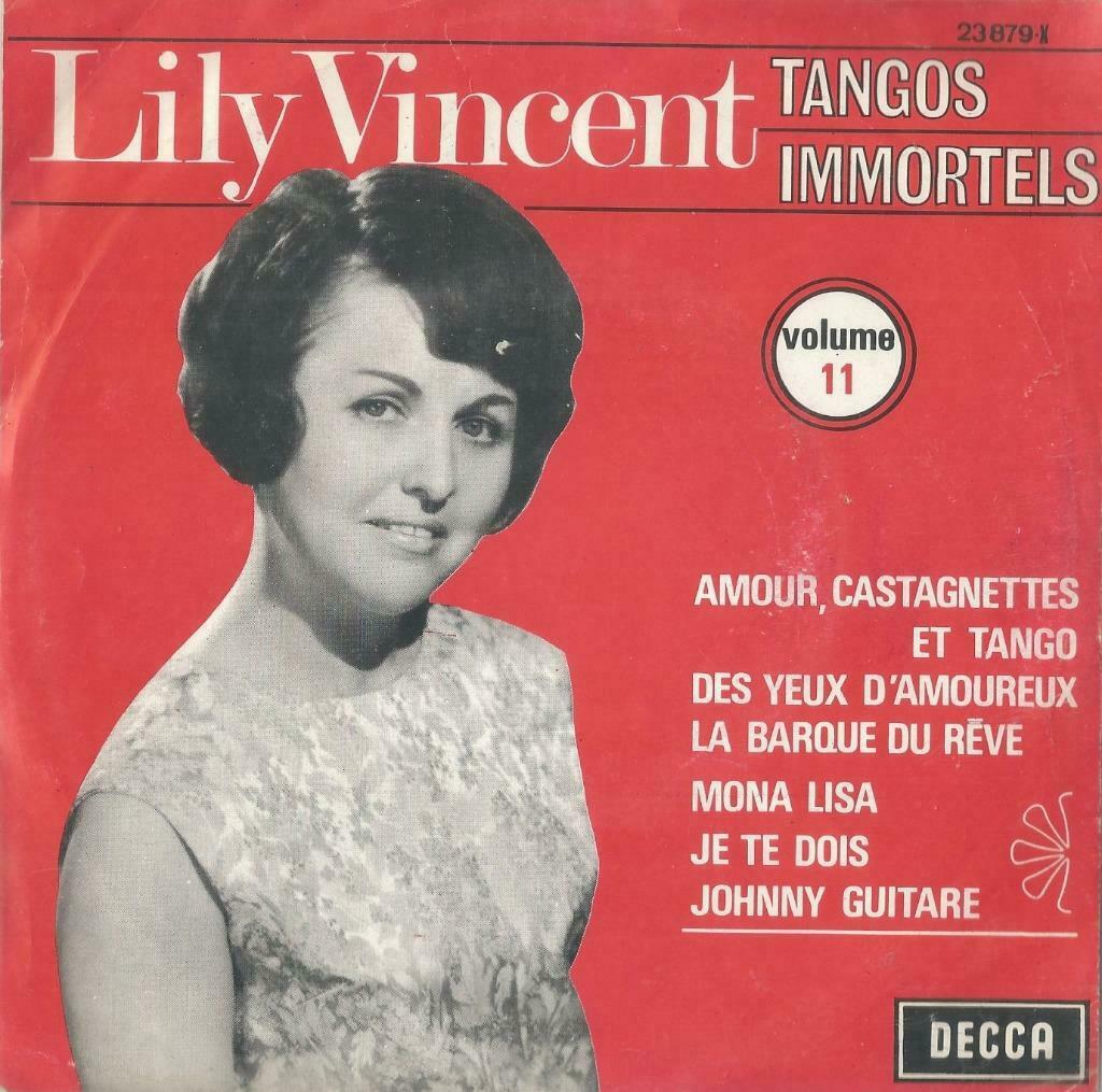Lily Vincent – Tangos Immortels Vol 11 – Single - EP, CD & DVD, Enlèvement, Utilisé, Pop
