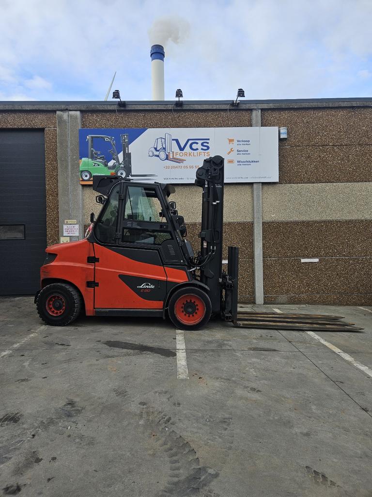 LINDE 8t electrische heftruck e80/900  2020, Zakelijke goederen, Machines en Bouw | Heftrucks en Intern transport, Heftruck, Ophalen