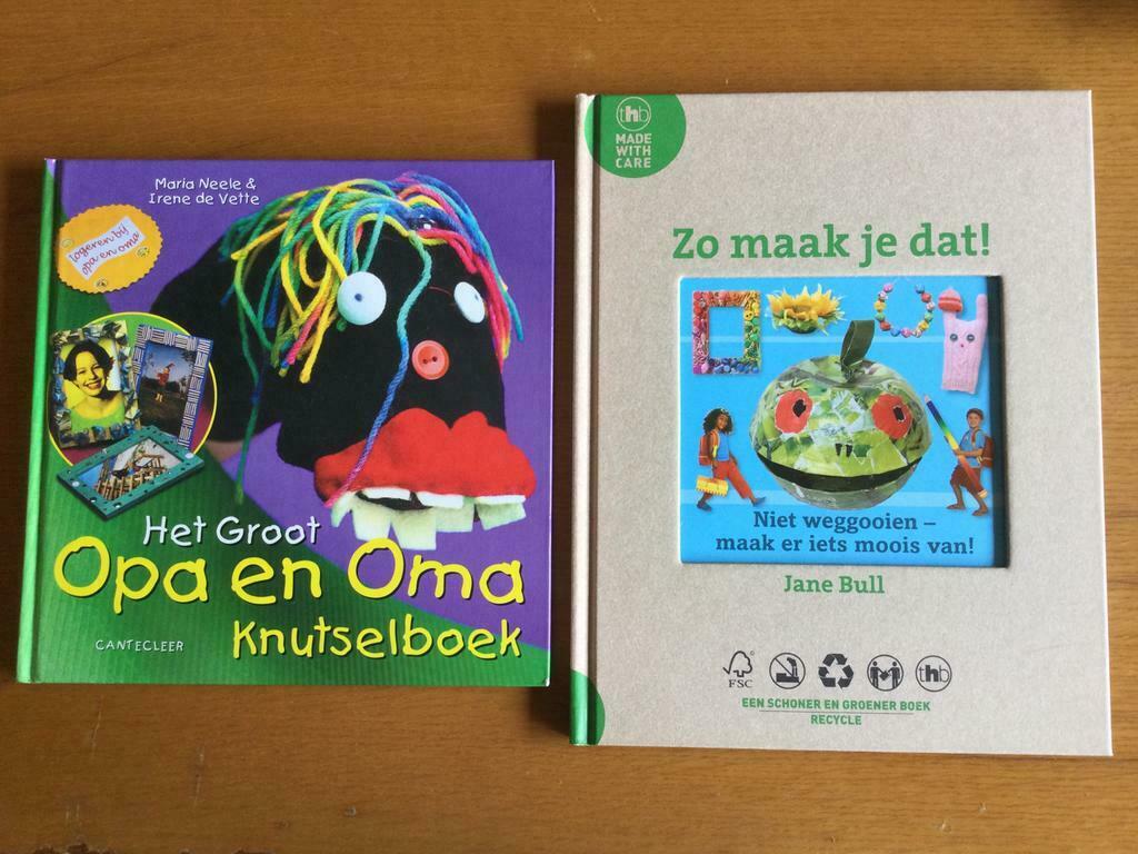 Lot van 2 leuke knutselboeken, Ophalen of Verzenden, Nieuw, Knutselwerk