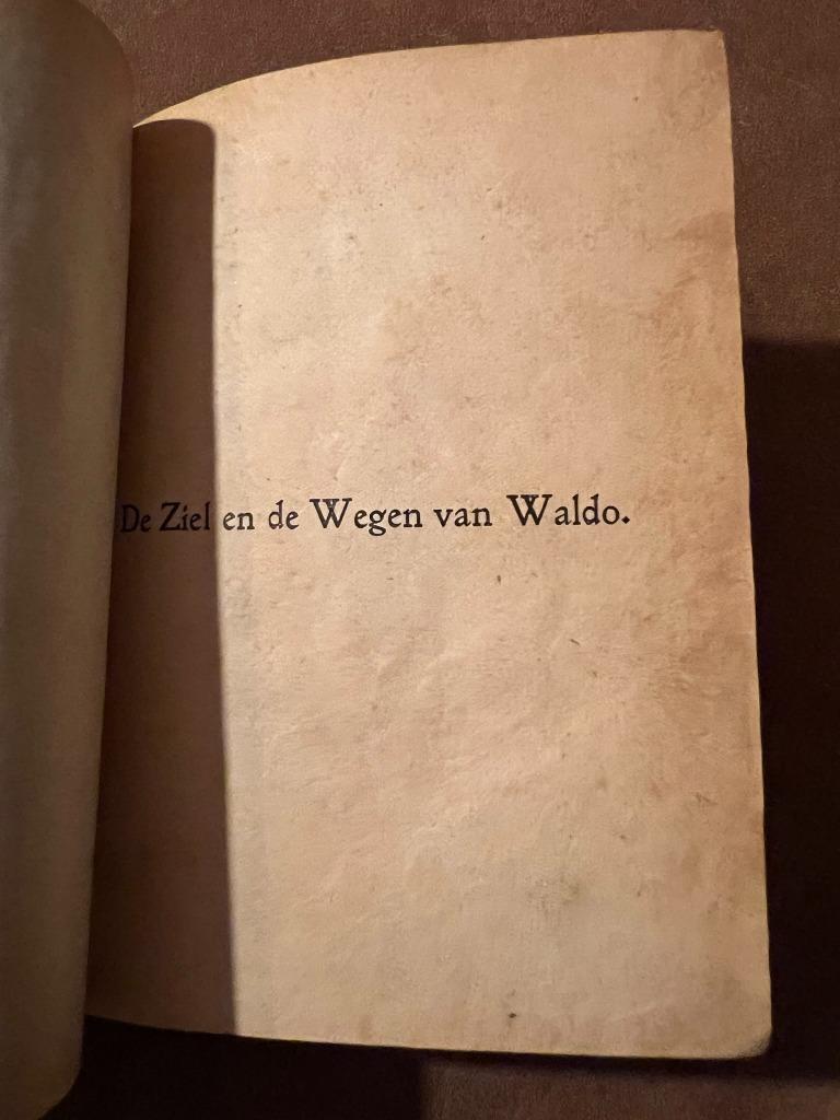 De ziel en de wegen van Waldo - Gerard Walschap *1928*, Ophalen of Verzenden, Gelezen, Gerard Walschap, België