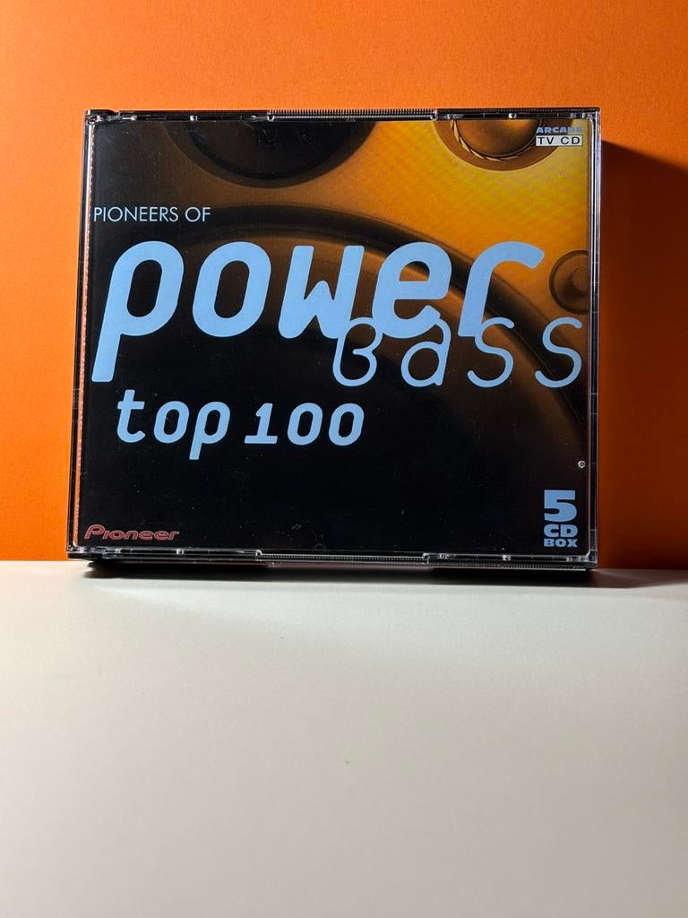 Pioneers of power bass top 100 / 5cd box, Cd's en Dvd's, Verzenden