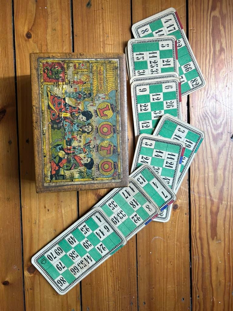 Jeu de loto et dominos, Antiquités & Art, Enlèvement ou Envoi