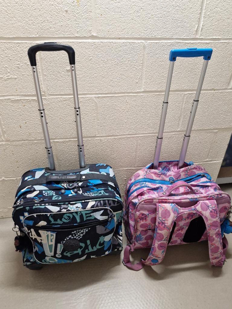 2 mallettes Kipling, Enlèvement, Utilisé