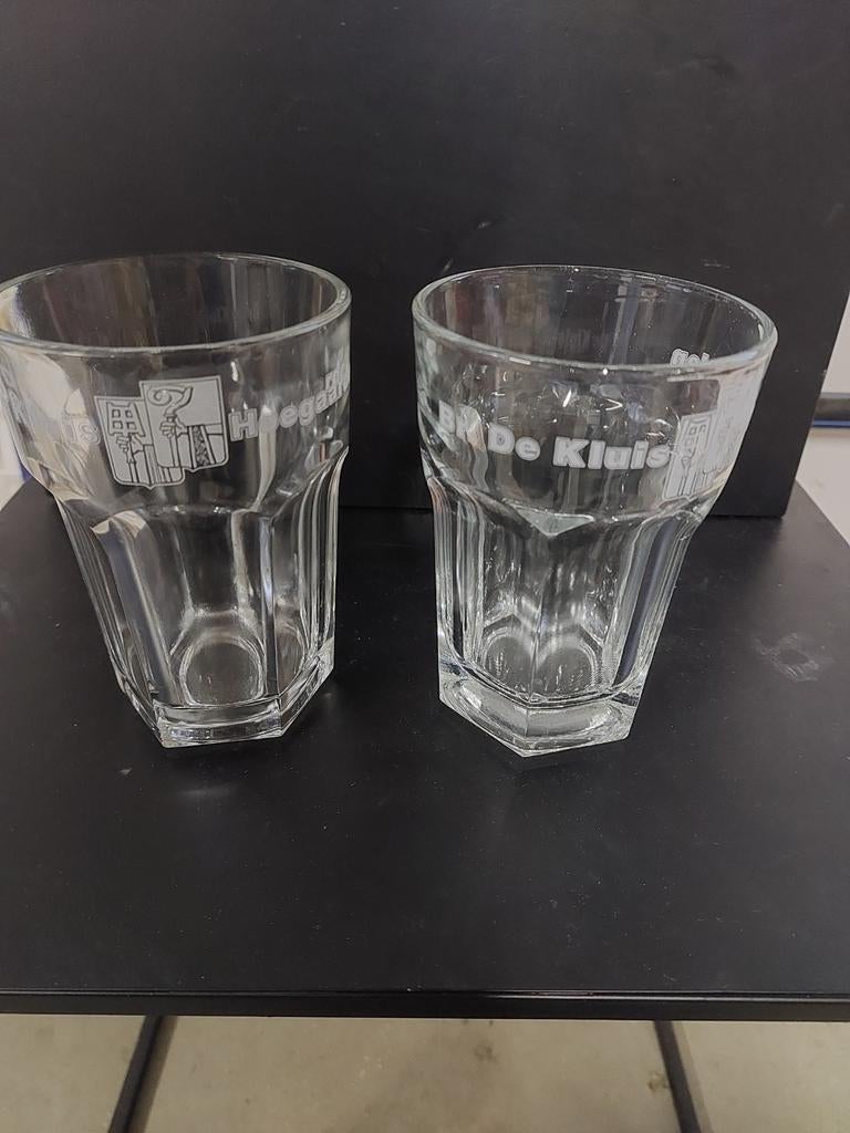 Vieilles lunettes Hoegaarden, Enlèvement ou Envoi, Comme neuf, Verre à bière