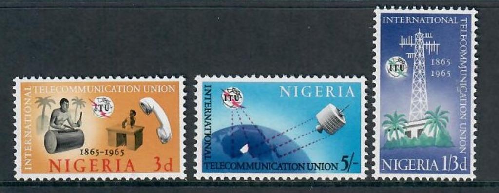 Nigeria yvertnrs.: 171/73 postfris, Postzegels en Munten, Postzegels | Afrika, Ophalen of Verzenden, Nigeria, Postfris