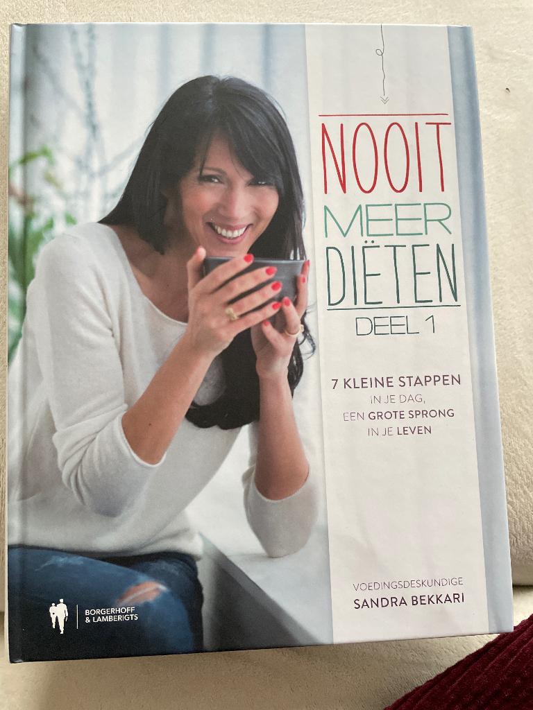 Nooit meer diëten deel 1, Boeken, Ophalen, Hoofdgerechten, Nieuw, Sandra Bekkari