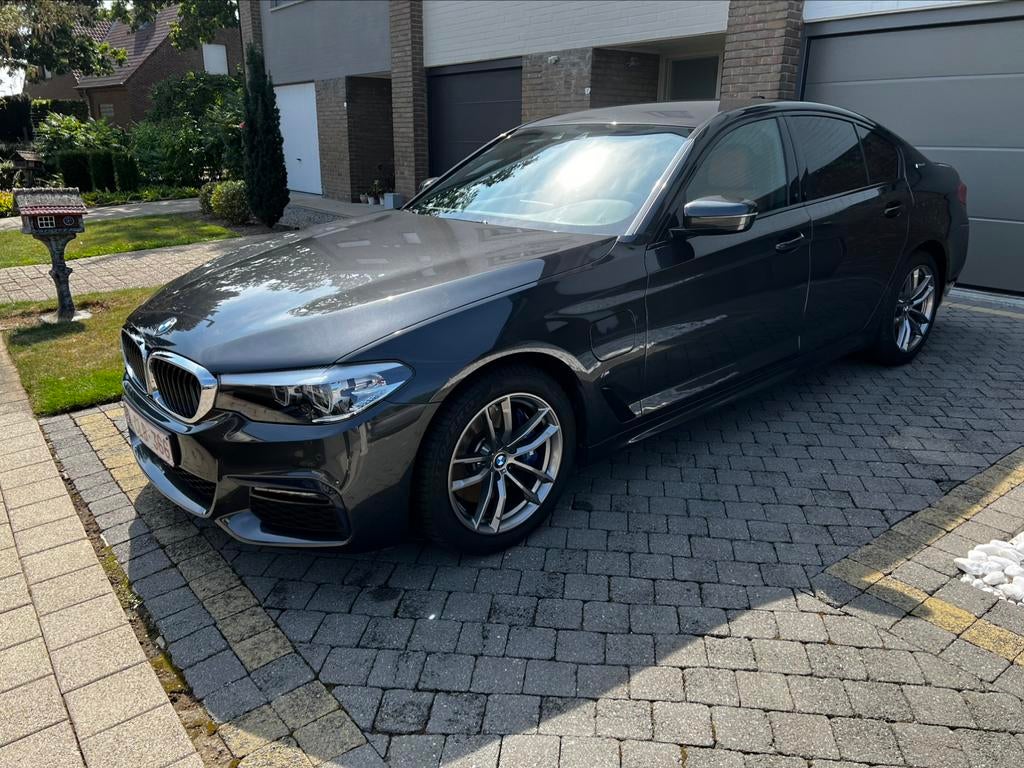 BMW 530E Hybrid (10-2018) - 42.000km M pakket Nieuwe staat, Auto's, 1998 cc, Achterwielaandrijving, Euro 6, Zwart