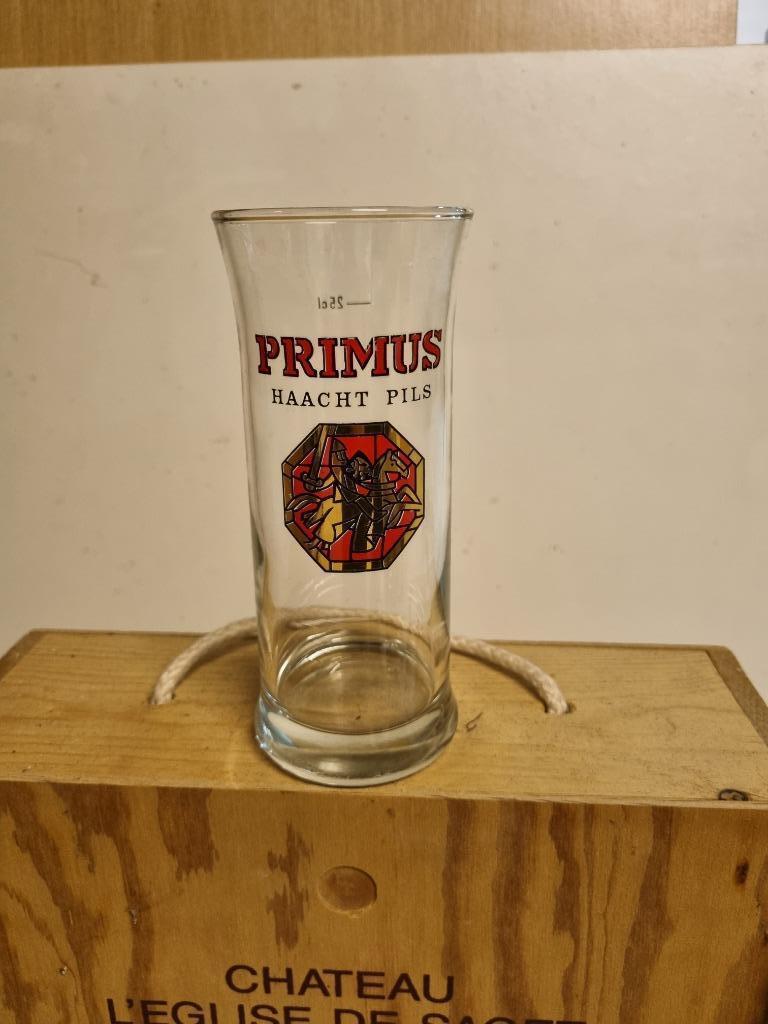 Bierglas Primus Haacht, Verzamelen, Ophalen, Nieuw, Bierglas