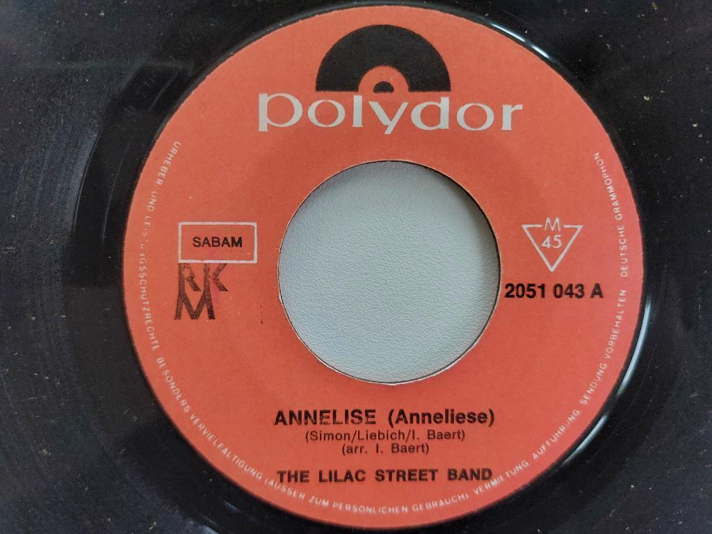 The Lilac Street Band (Belpop) - Annelise (1970), Cd's en Dvd's, Ophalen of Verzenden
