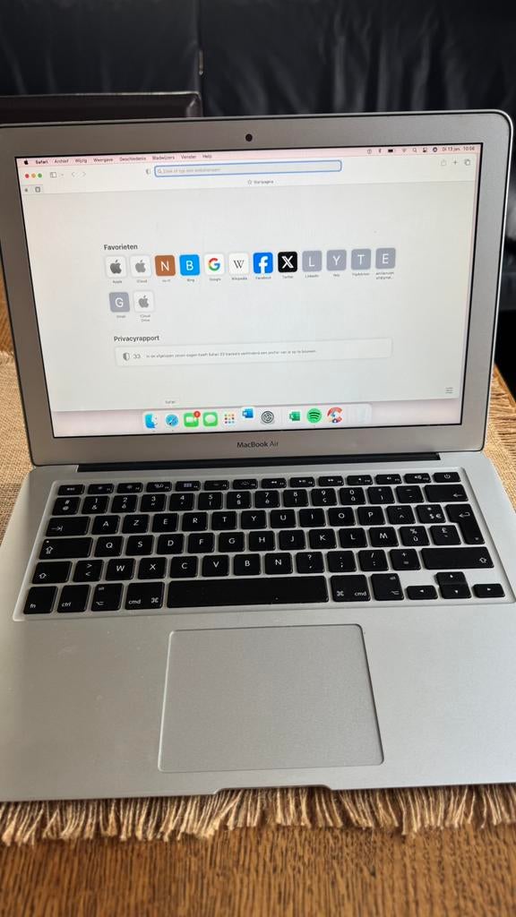 Macbook air 2011 A1466., Computers en Software, Ophalen of Verzenden, Zo goed als nieuw, MacBook