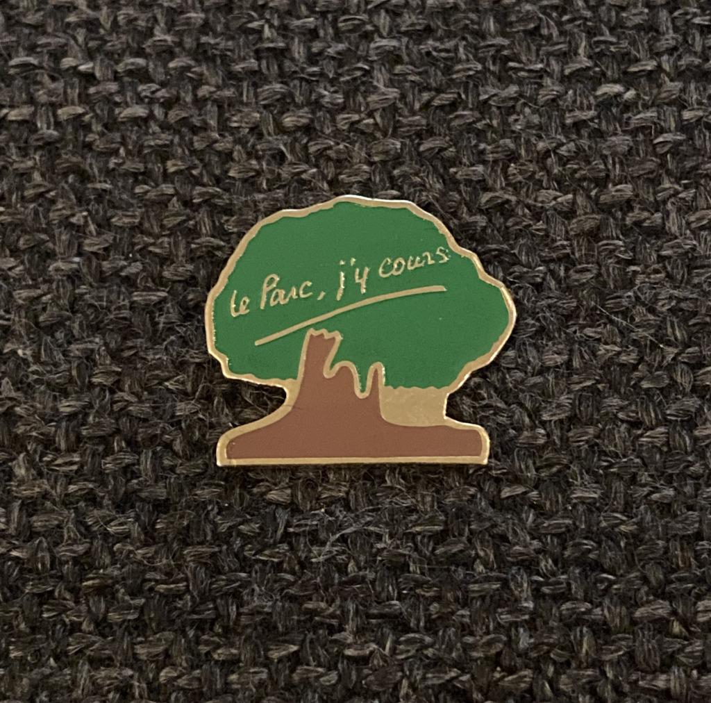 PIN - LE PARC , J'Y COURS, Verzenden, Gebruikt, Dier of Natuur, Speldje of Pin