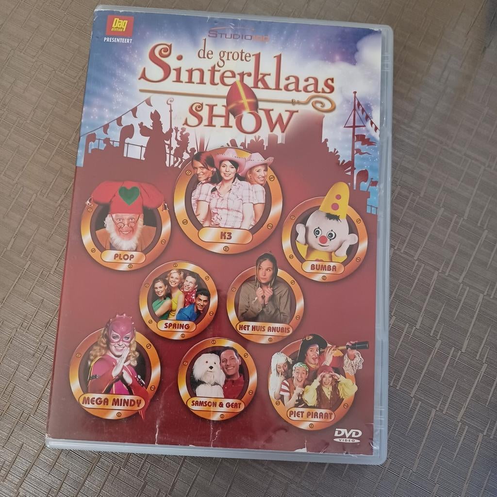 Dvd, de grote sinterklaas show, Ophalen of Verzenden, Gebruikt