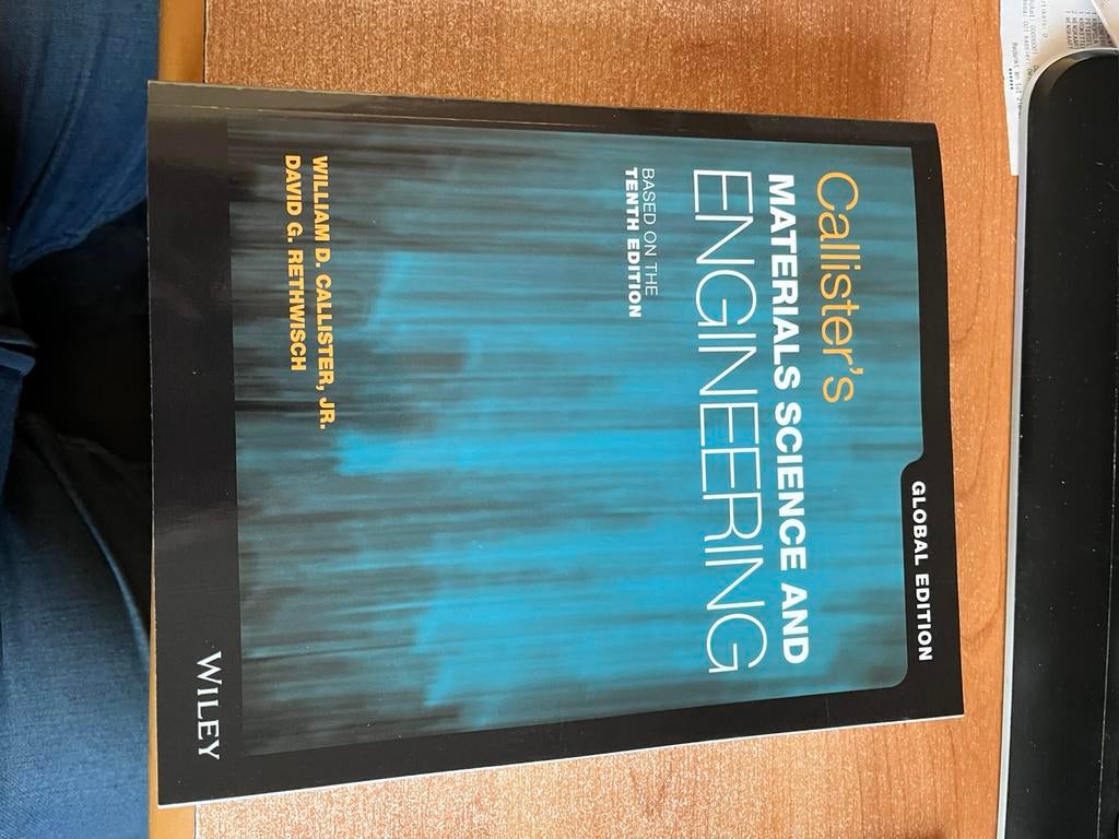 Callister’s materials science and engineering, Boeken, Studieboeken en Cursussen, Ophalen of Verzenden, Zo goed als nieuw