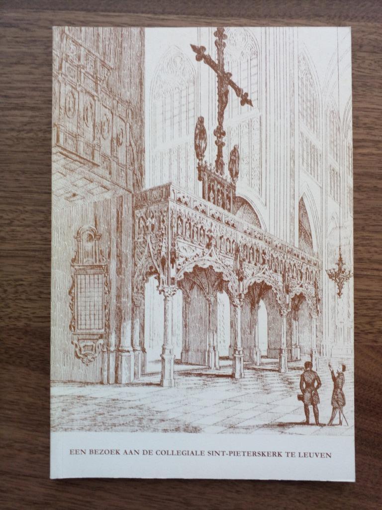 Een bezoek aan de collegiale Sint-Pieterskerk te Leuven, Christendom | Katholiek, Ophalen of Verzenden, Zo goed als nieuw, Paul Reekmans