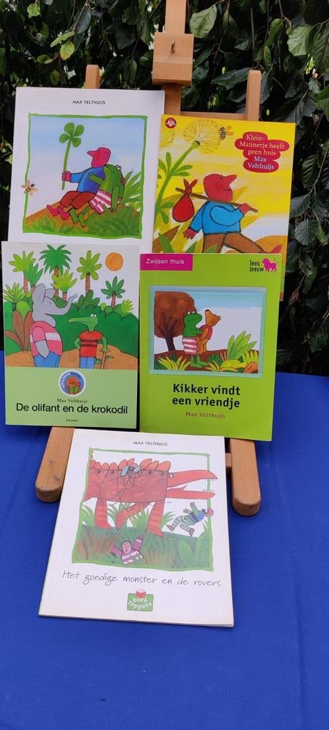 Max Velthuijs boekenpakket, Boeken, Gelezen, 5 of 6 jaar, Fictie algemeen, Max Velthuijs