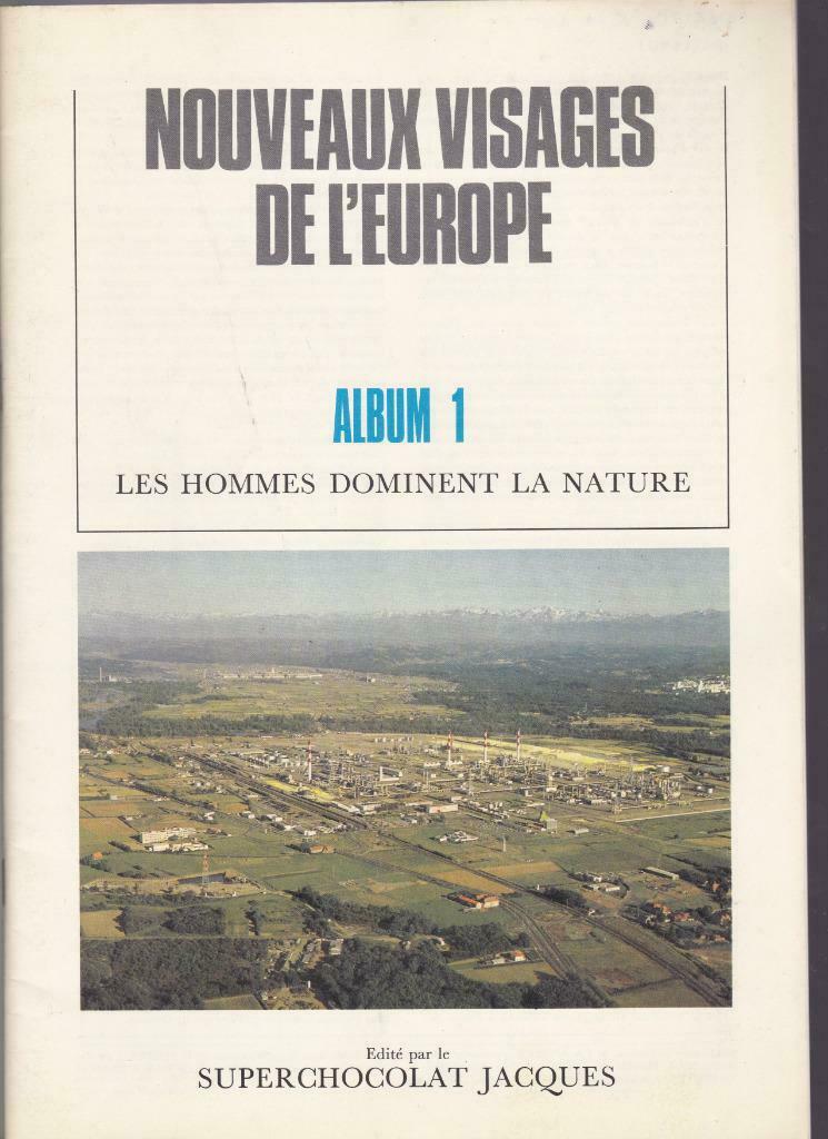 album Chocolat JACQUES "Nouveaux visages de l'Europe"" N°1, Collections, Enlèvement ou Envoi, Utilisé