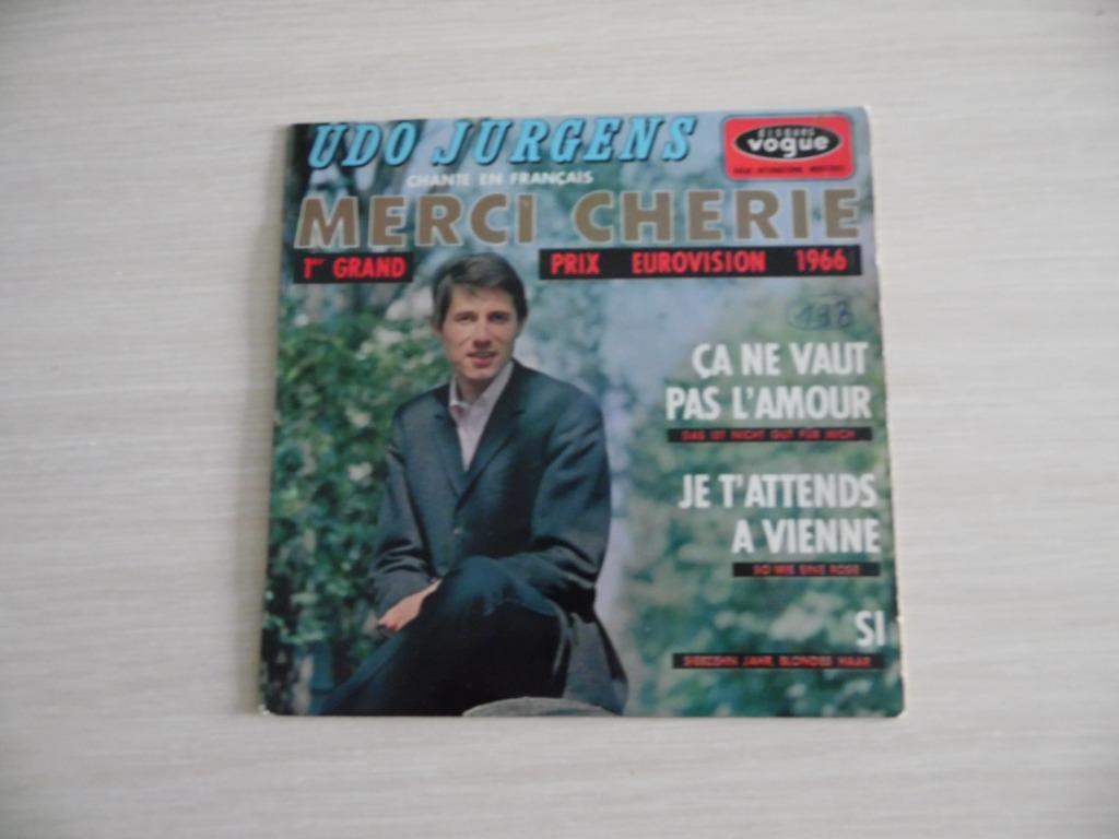 BEDANKT LIEVERD UDO JURGENS EUROVISION 1966, Cd's en Dvd's, Vinyl | Overige Vinyl, Zo goed als nieuw, Overige formaten, Ophalen of Verzenden