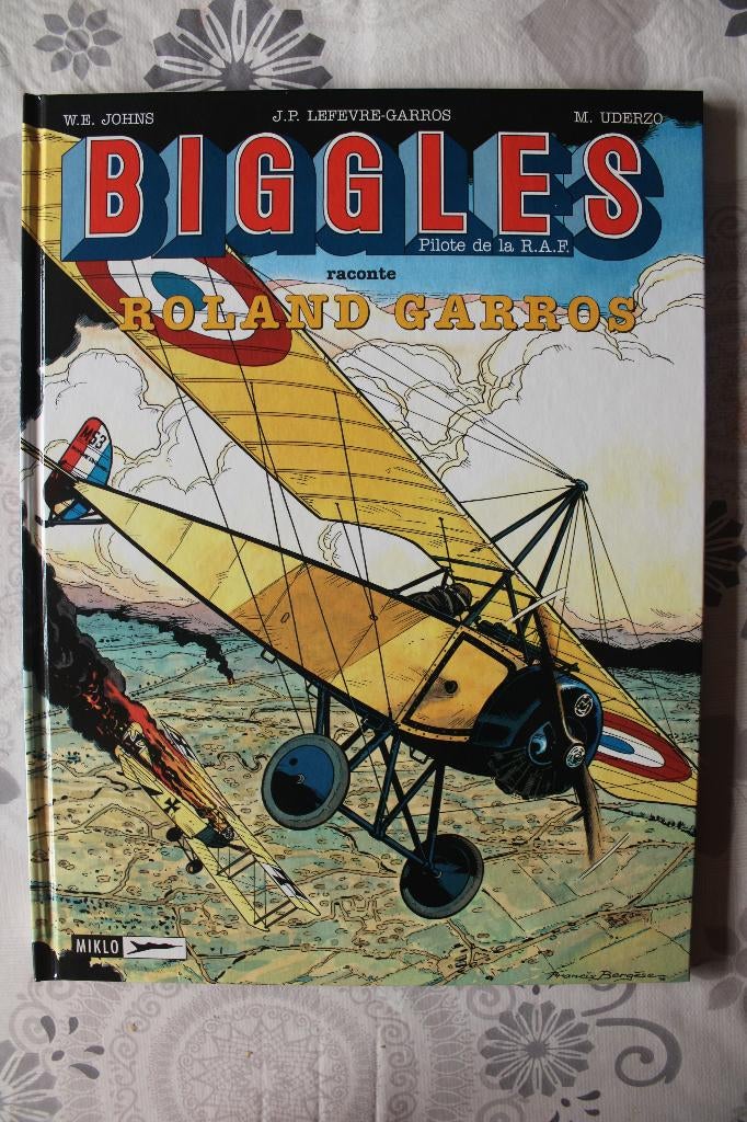BIGGLES - T12 - ROLAND GARROS - EO - NEUF - 1998, Eén stripboek, Nieuw, Ophalen of Verzenden, Uderzo marcel