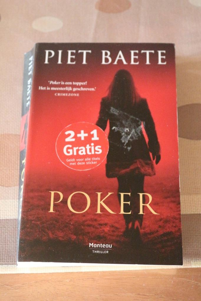*Poker - Piet Baete, Boeken, Thrillers, Gelezen, België, Ophalen of Verzenden