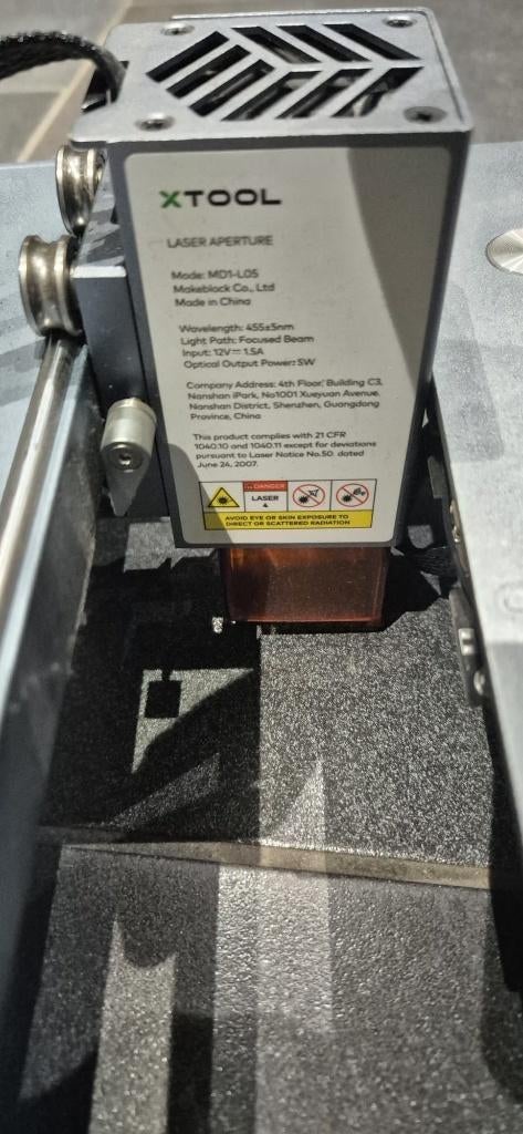 Graveur X Tool  Laser Aperture MD1-L05 5W, Enlèvement, Comme neuf