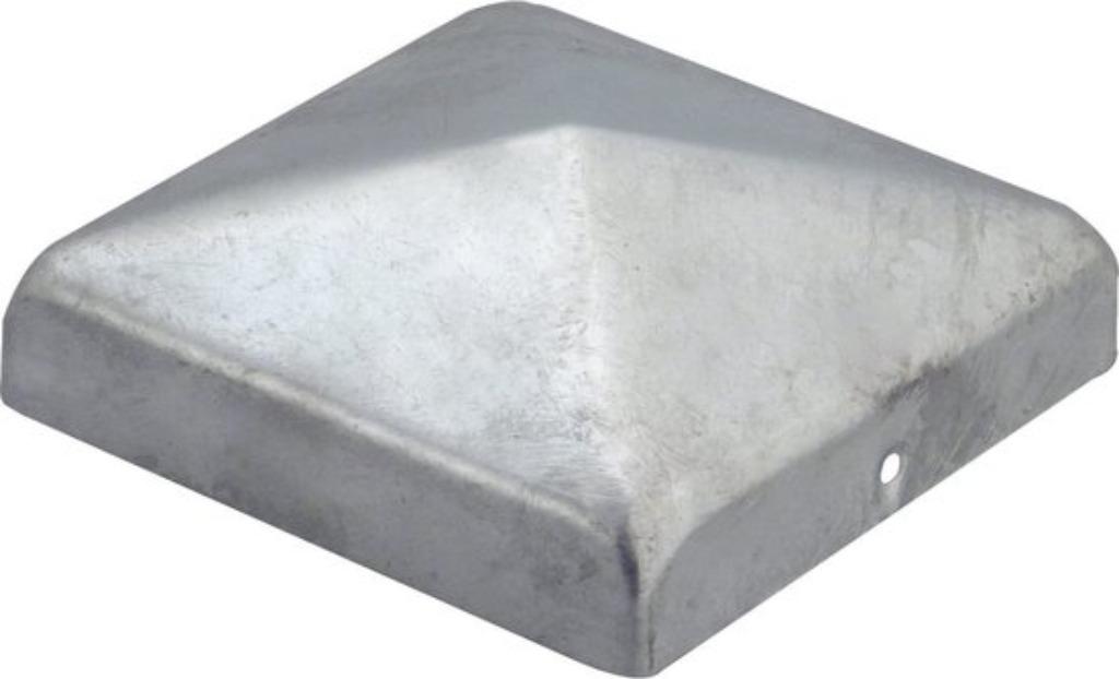 Paalkap Verzinkt voor 9 x 9 cm, Jardin & Terrasse, Poteaux, Poutres & Planches, Utilisé, Poteaux, Enlèvement ou Envoi