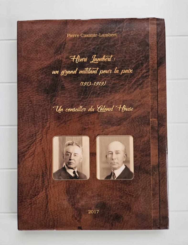 Henri Lambert: Een groot vredesactivist (1913-1919), Ophalen of Verzenden, Zo goed als nieuw, Pierre Casimir-Lambert