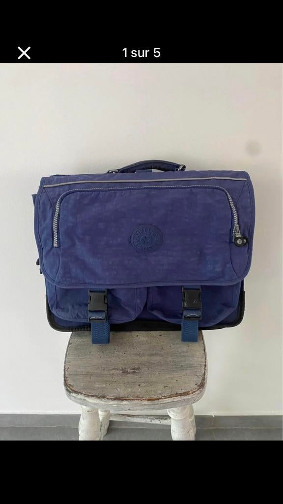 Cartable kipling 2 trousses, Enlèvement, Comme neuf