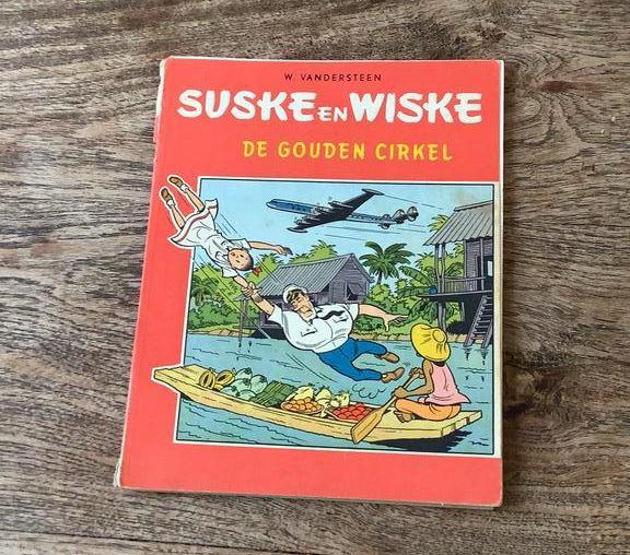 Suske en wiske de gouden cirkel 1967 herdruk, Boeken, Ophalen of Verzenden, Zo goed als nieuw